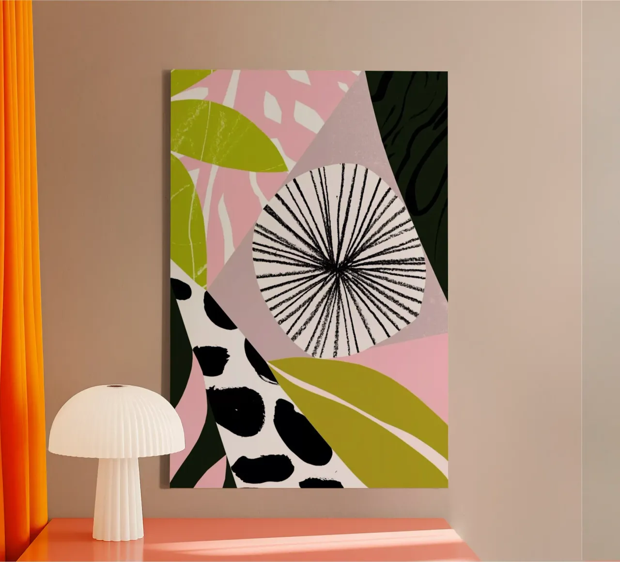 Cameroon canvas met Baklijst van Tom Abbiss Smith
