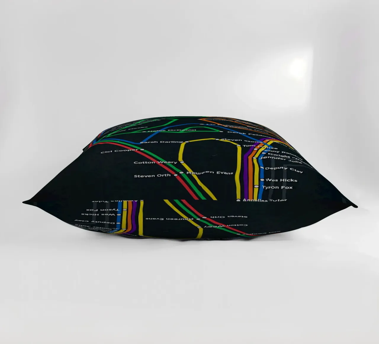 Scream New York Subway Transit cuscino da Attaboy Dsgn