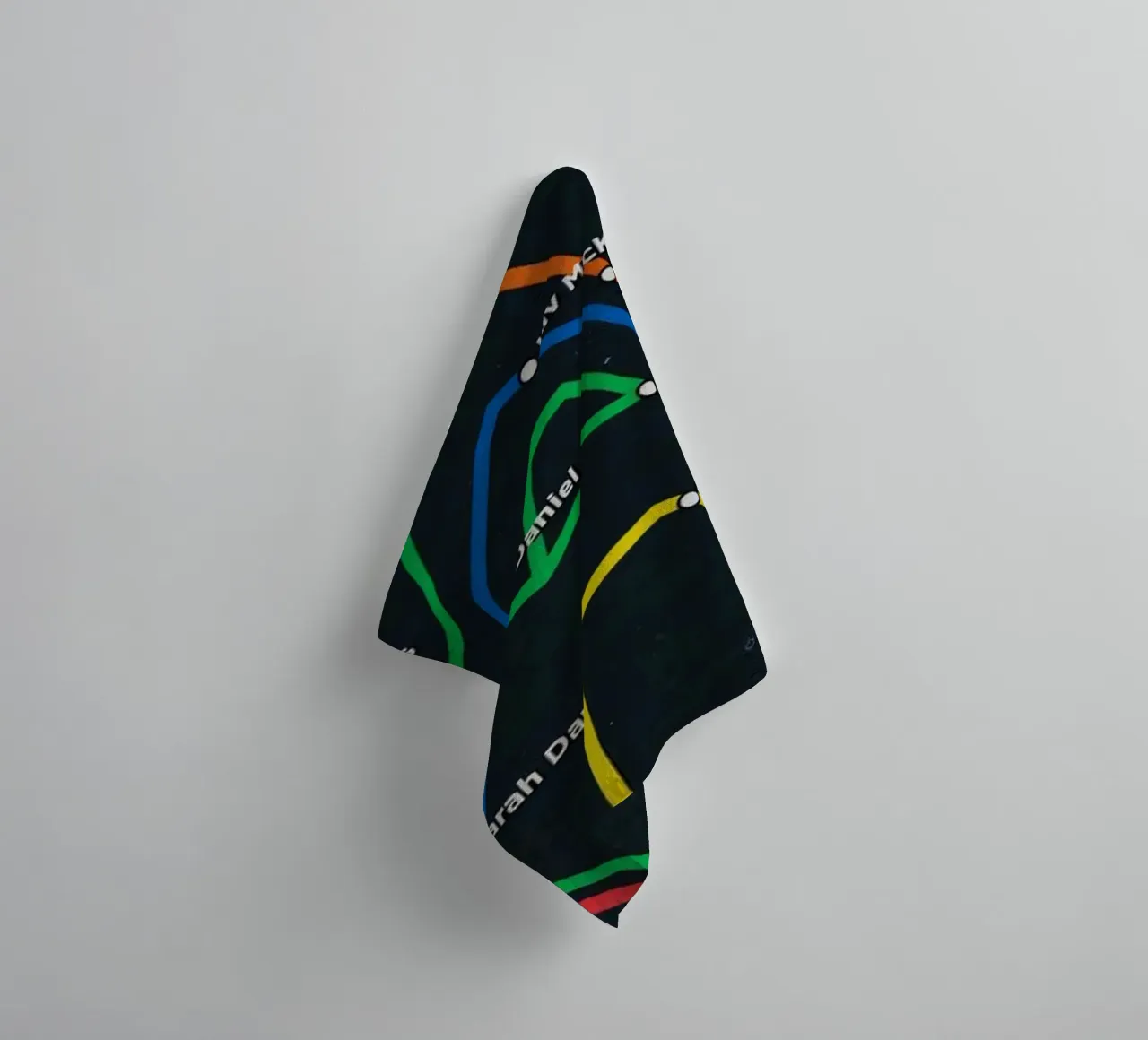 Scream New York Subway Transit asciugamano da bagno da Attaboy Dsgn