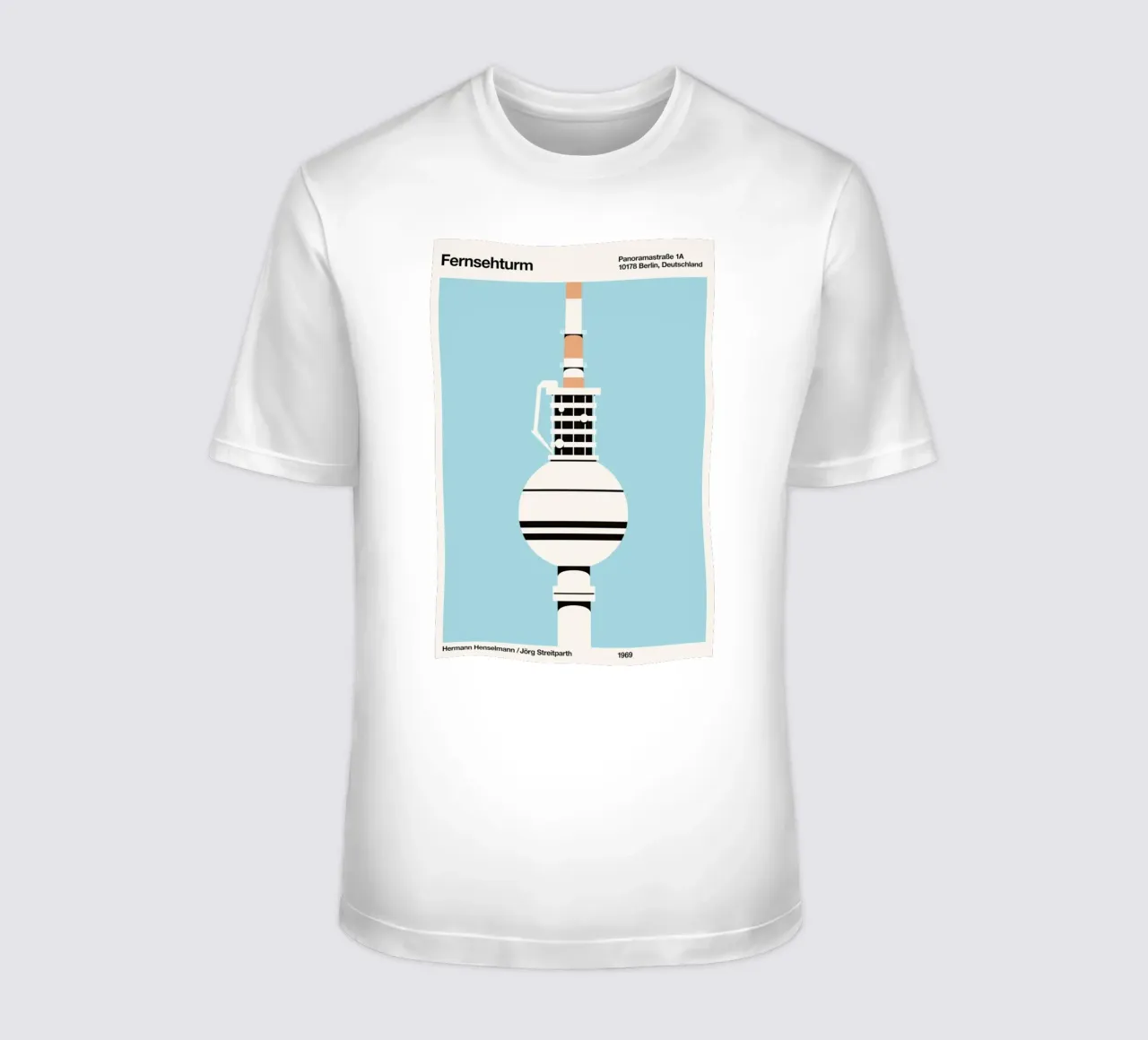 Fersehturm t-shirt da Florent Bodart