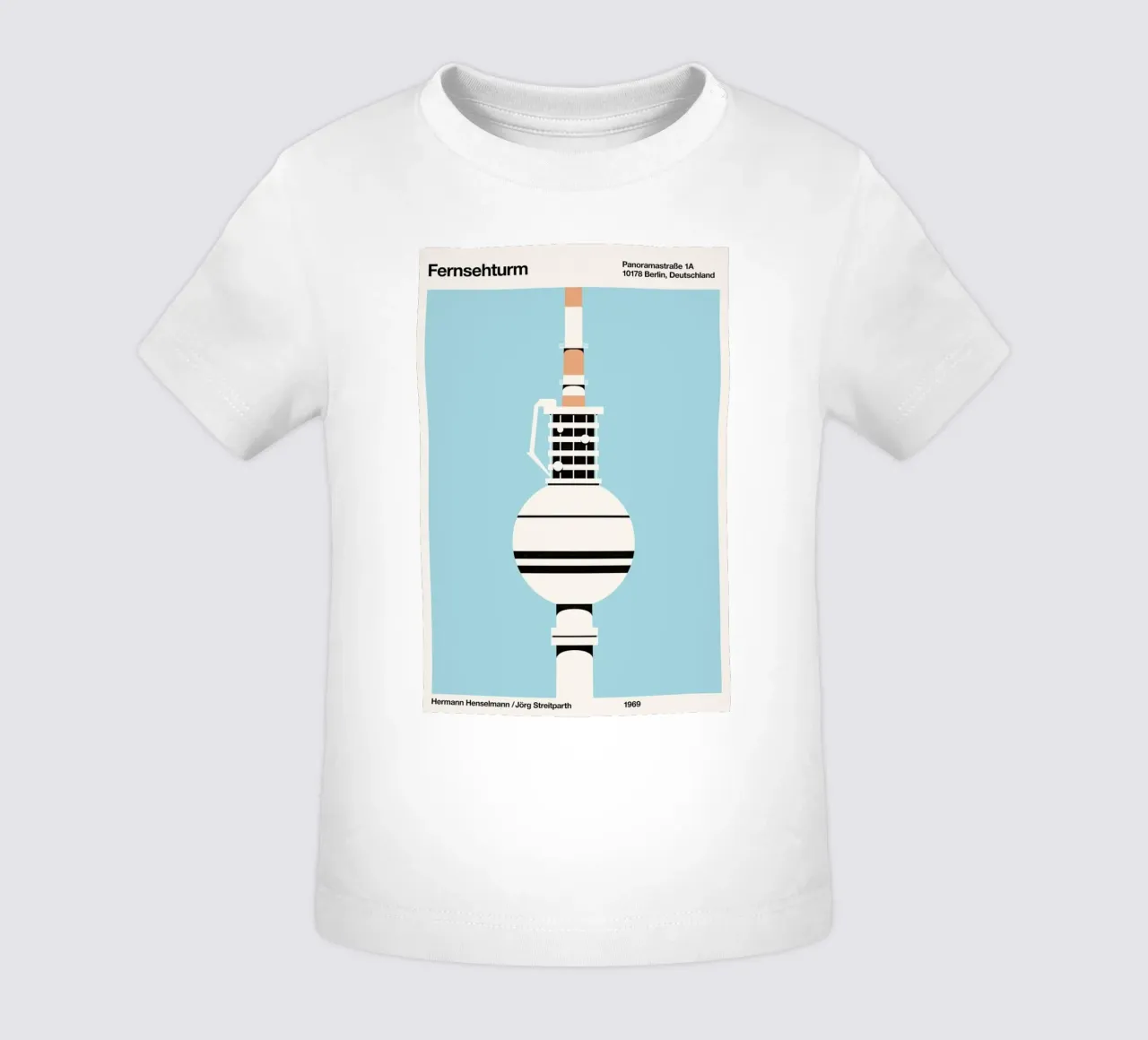 Fersehturm maglietta neonato da Florent Bodart