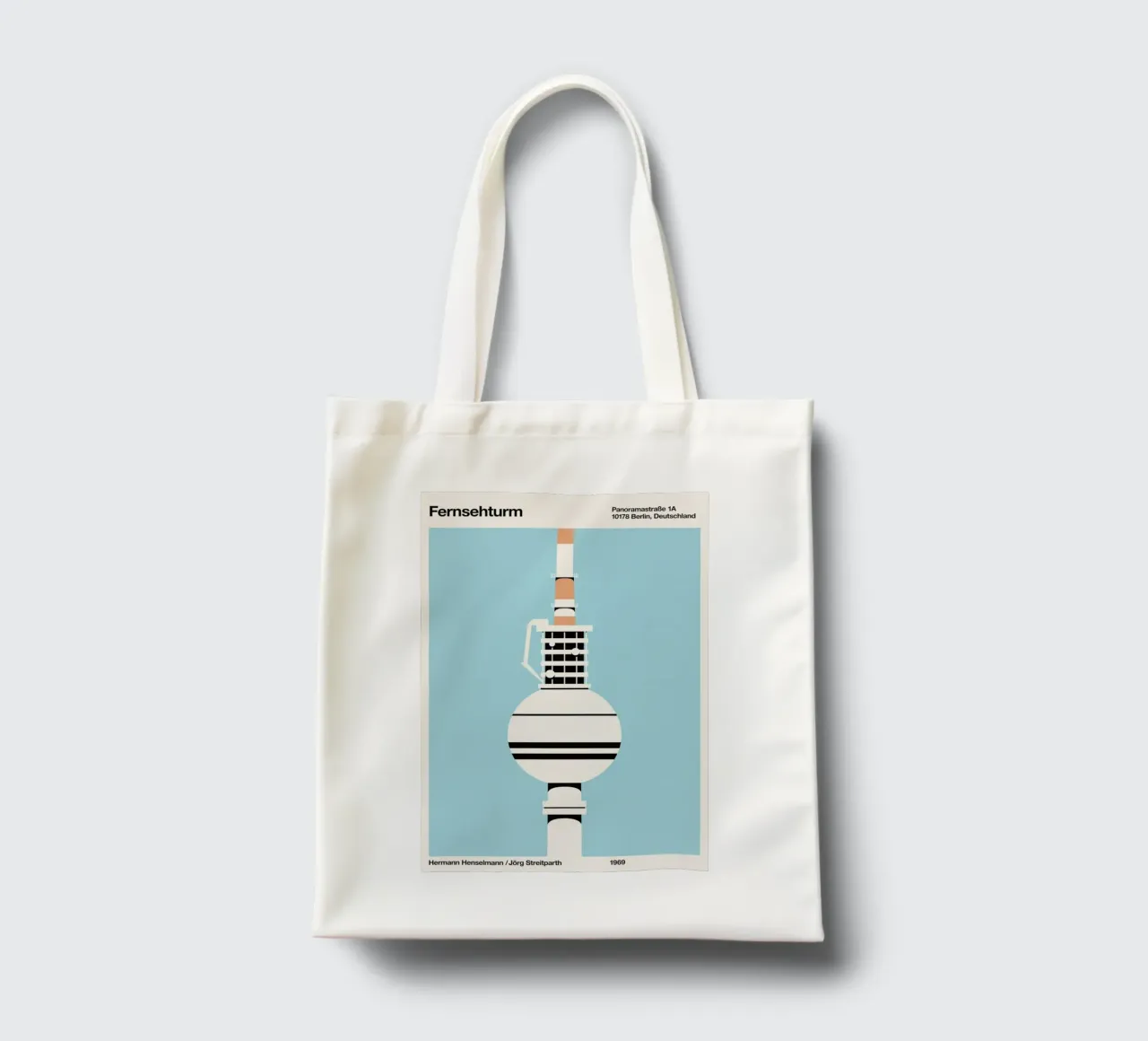 Fersehturm borsa in juta da Florent Bodart