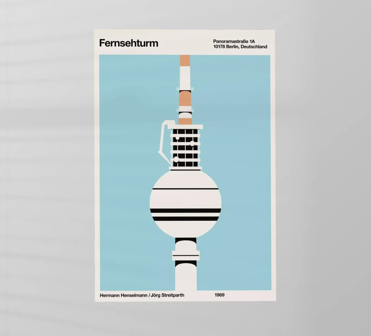 Fersehturm pellicola backlit da Florent Bodart