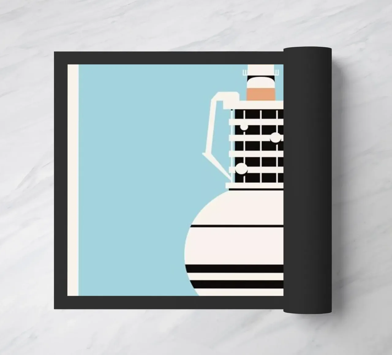 Fersehturm deurmat van Florent Bodart