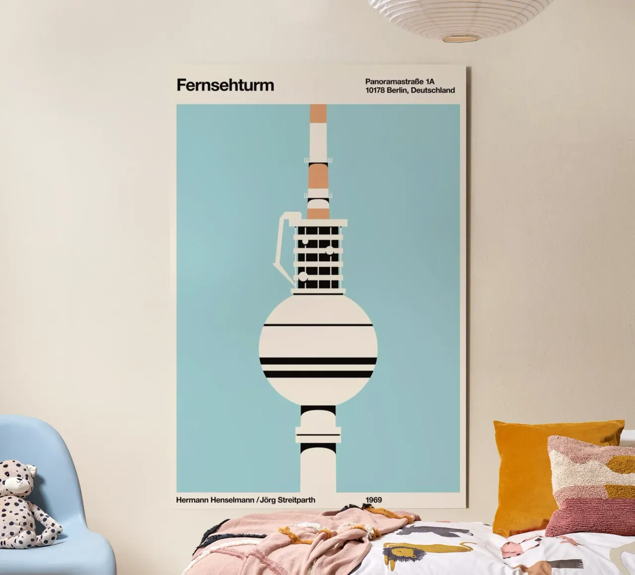 Fersehturm alluminio dibond da Florent Bodart