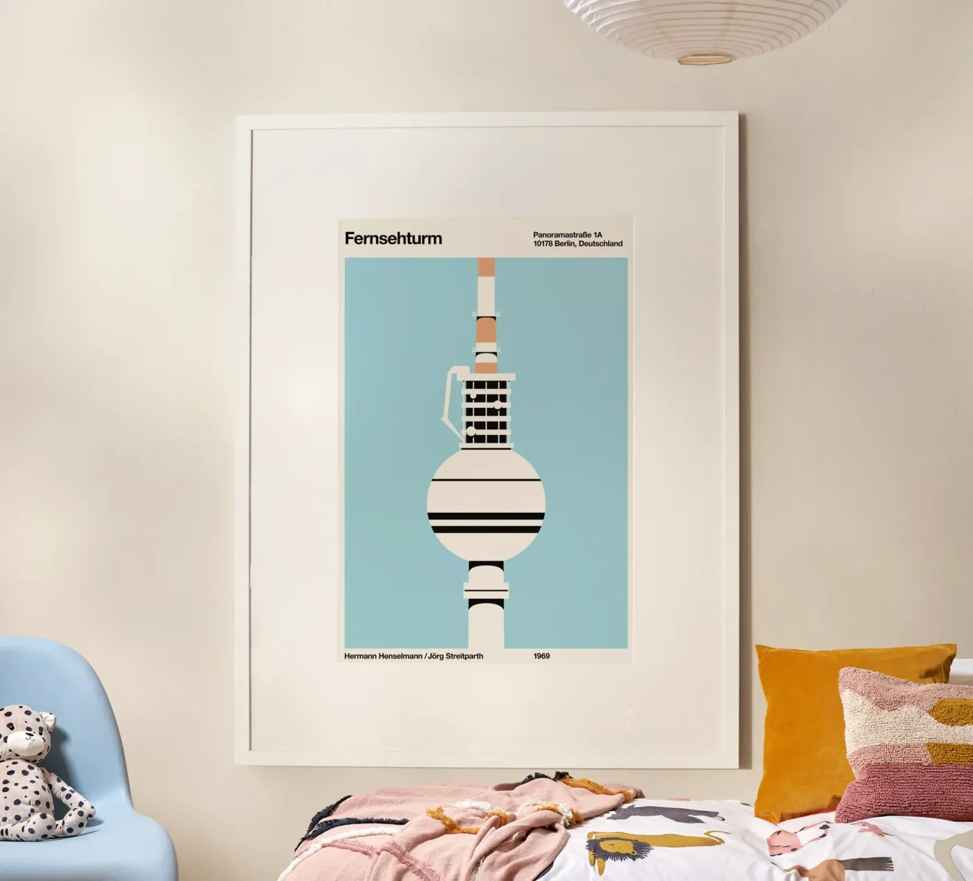 Fersehturm Poster von Florent Bodart