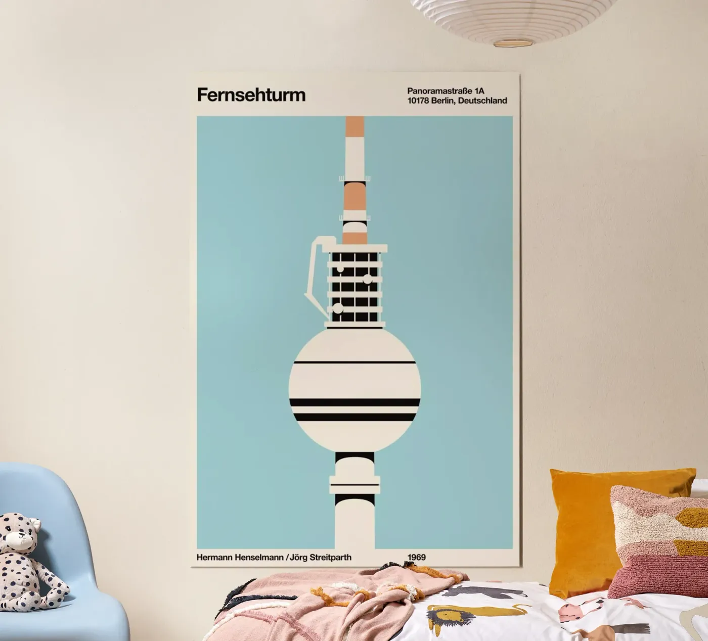 Fersehturm Poster von Florent Bodart