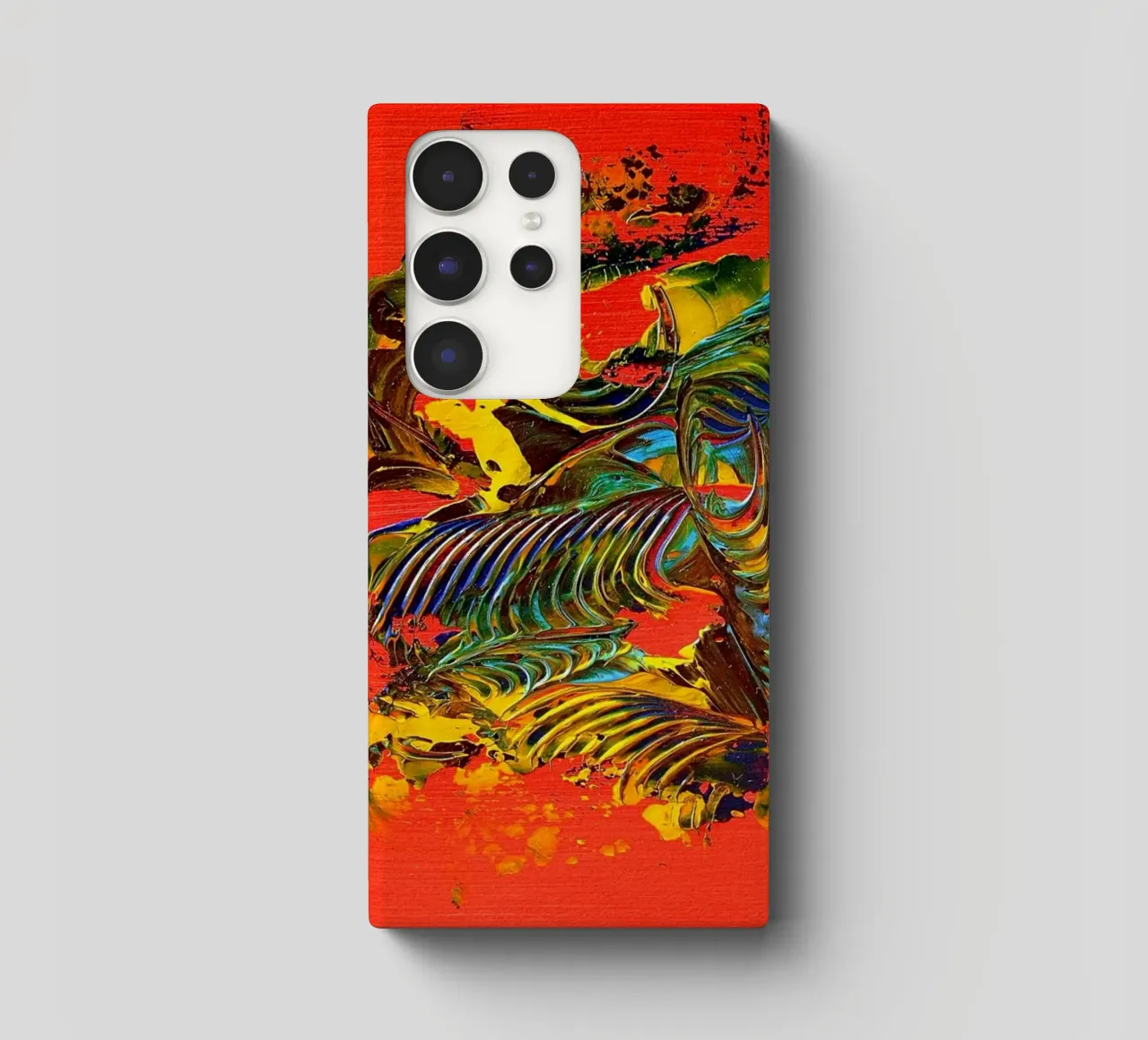 MESSAGE FROM THE HEART 12 cover samsung da Thierry Vobmann Abstract painting