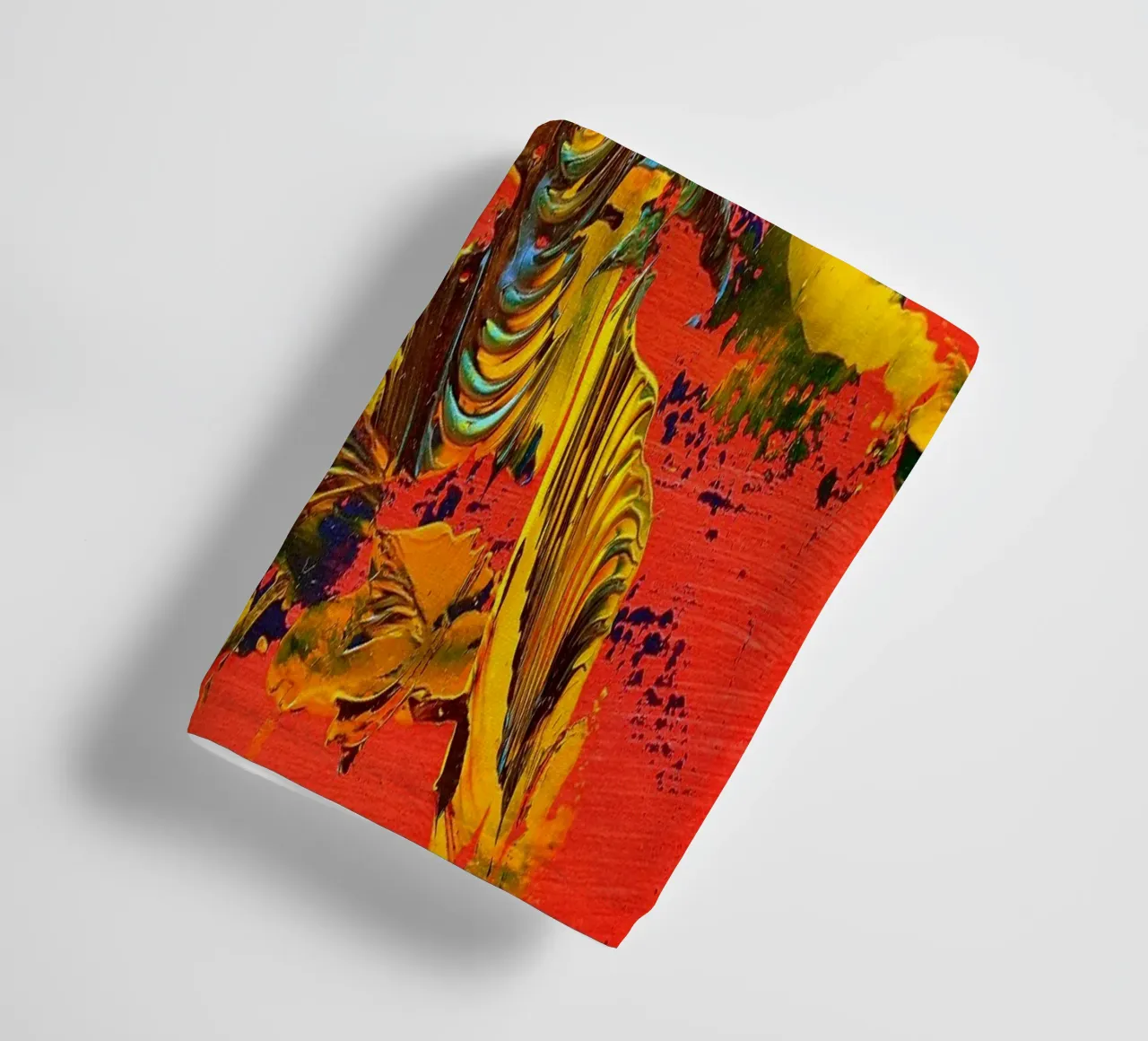 MESSAGE FROM THE HEART 12 asciugamano da bagno da Thierry Vobmann Abstract painting