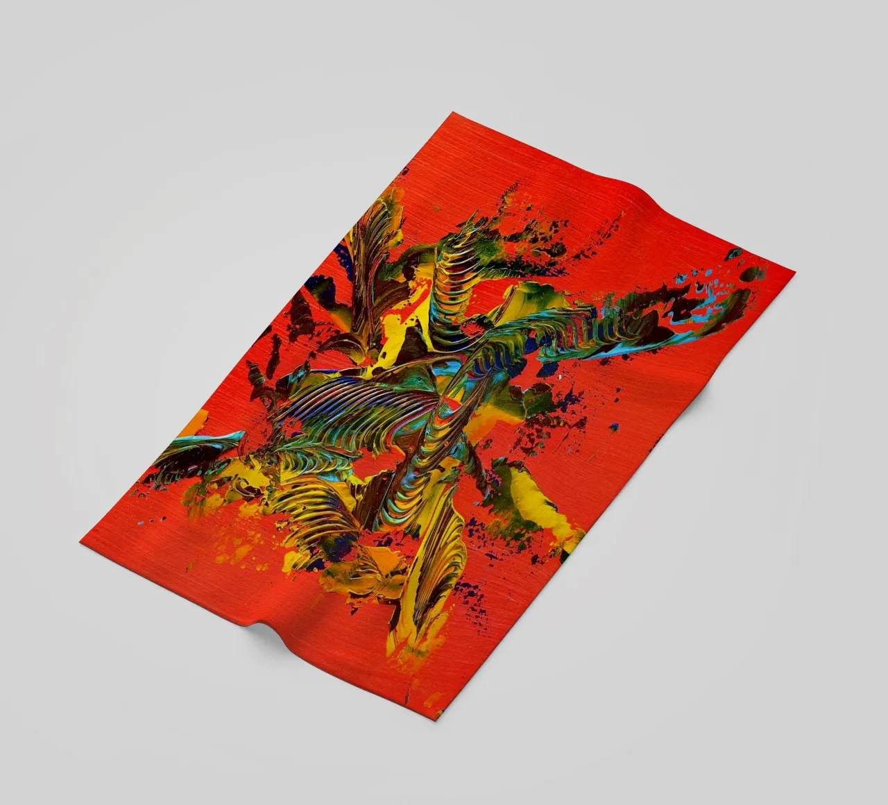 MESSAGE FROM THE HEART 12 telo mare da Thierry Vobmann Abstract painting