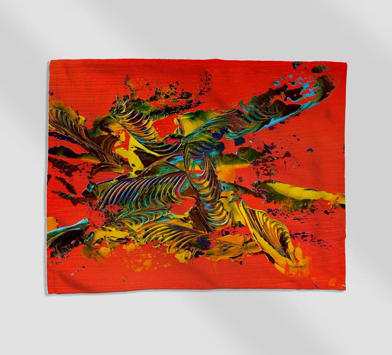 MESSAGE FROM THE HEART 12 telo mare da Thierry Vobmann Abstract painting