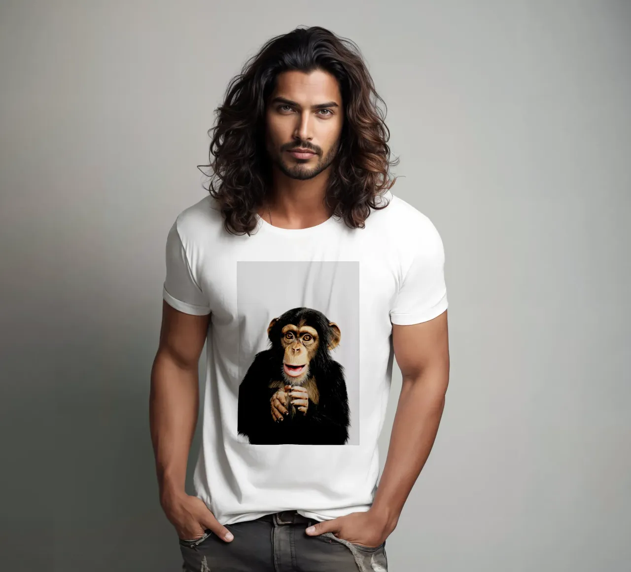 Chimpanzee T-Shirt von Paws & Claws