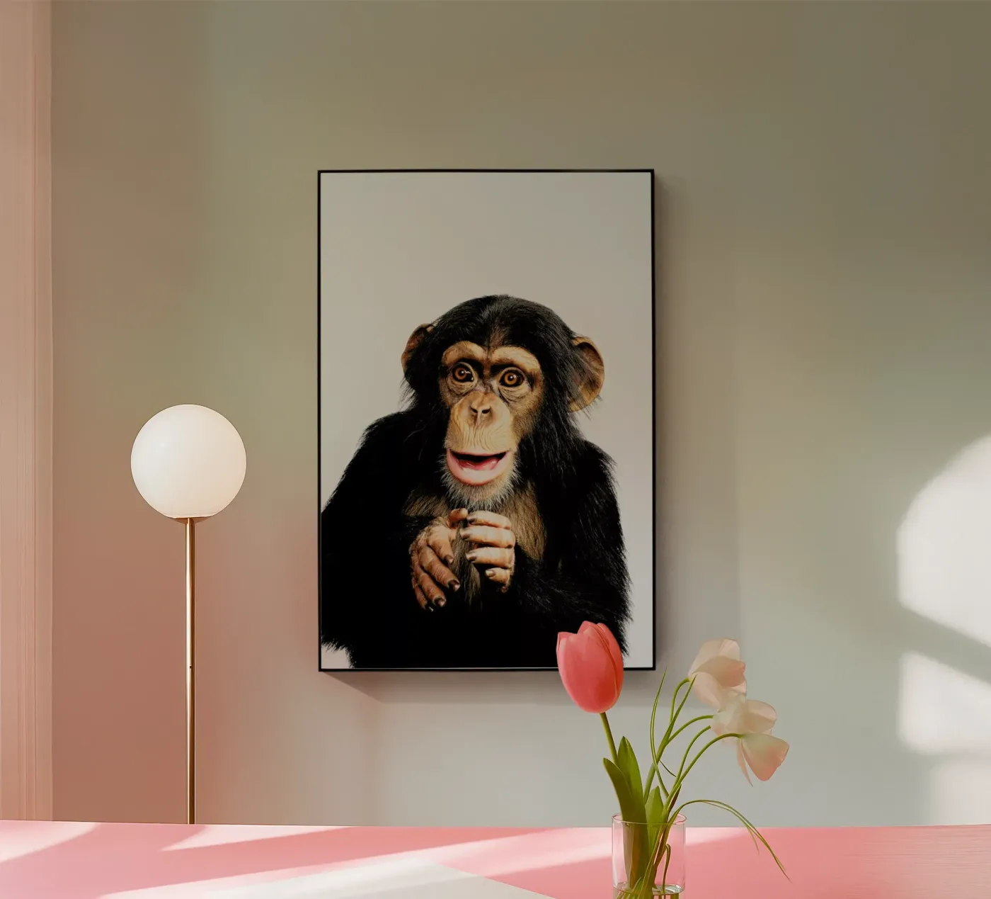 Chimpanzee plexiglas de Paws & Claws