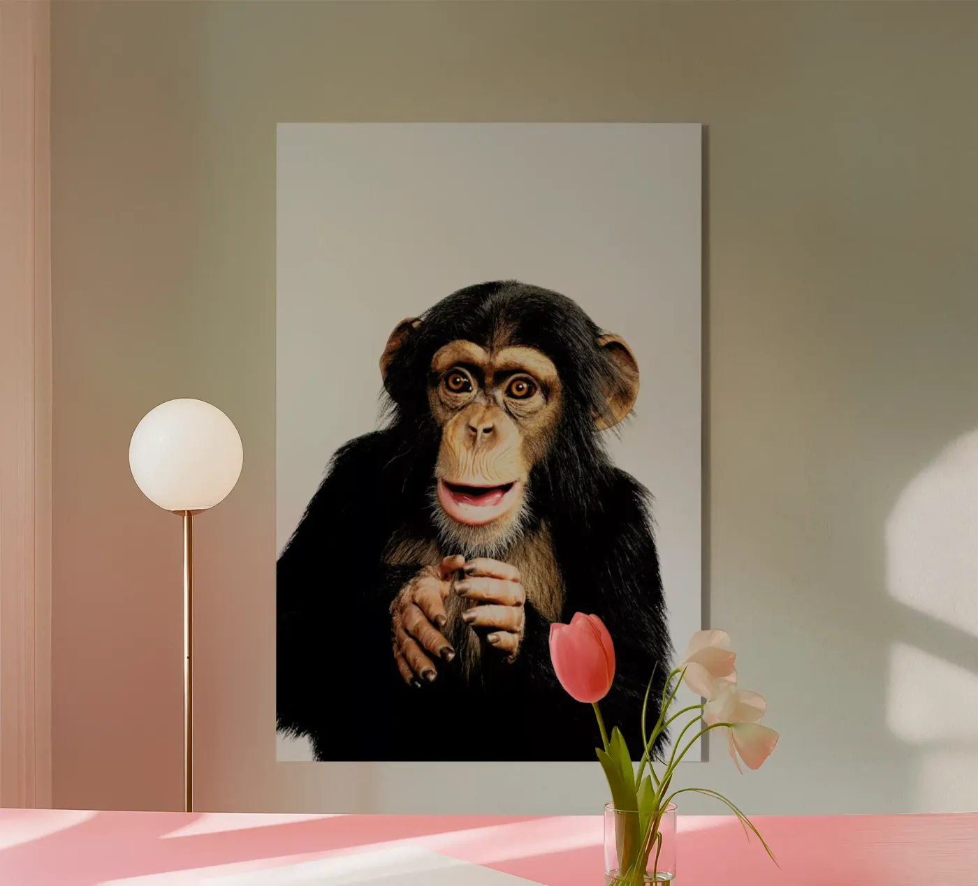 Chimpanzee plexiglas de Paws & Claws