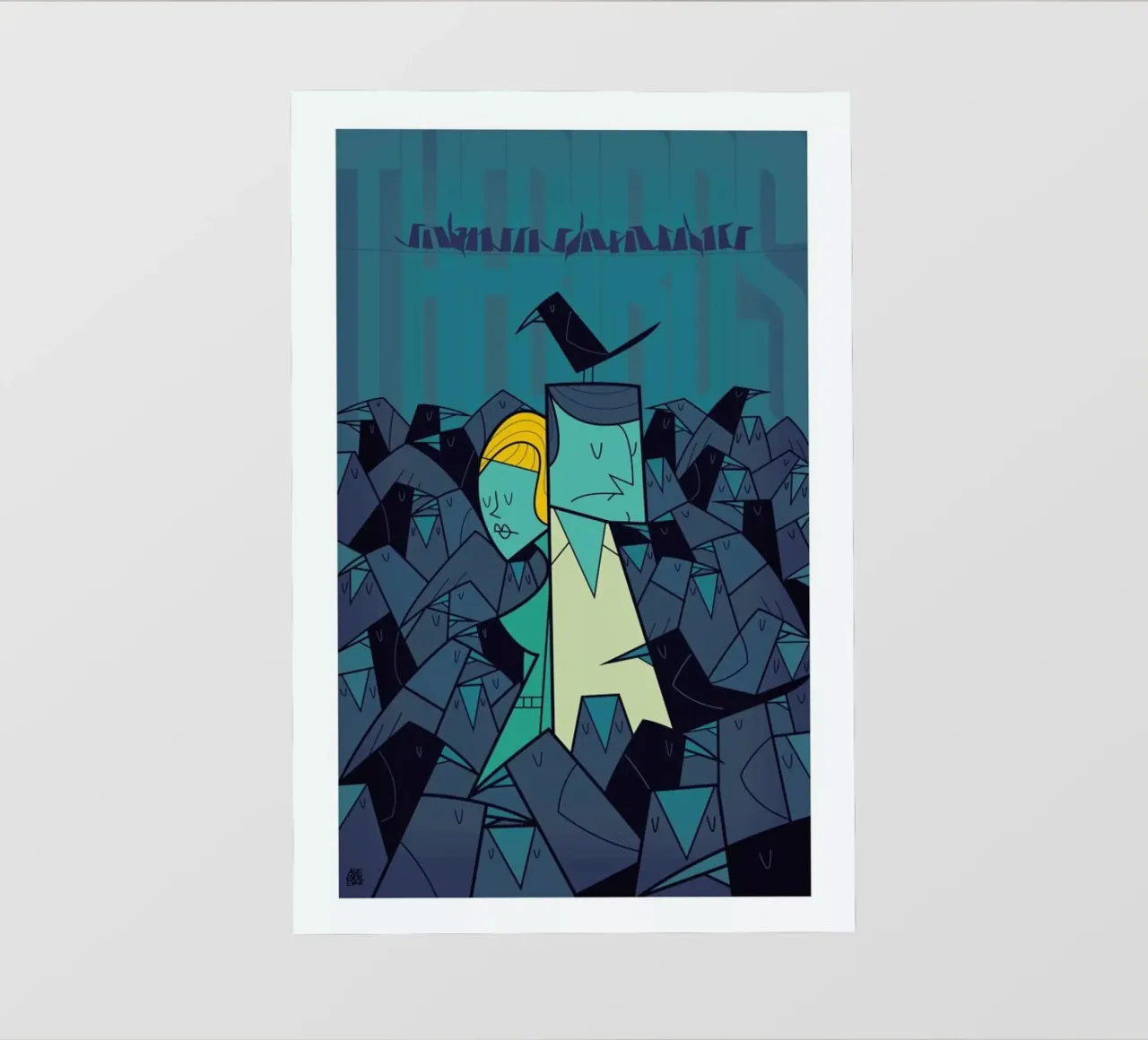 Birds pellicola backlit da Ale Giorgini