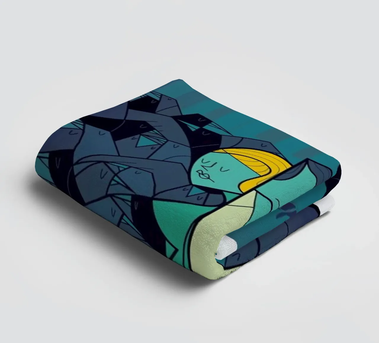 Birds towel by Ale Giorgini
