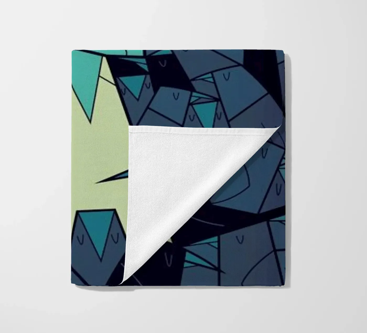 Birds beach towel by Ale Giorgini