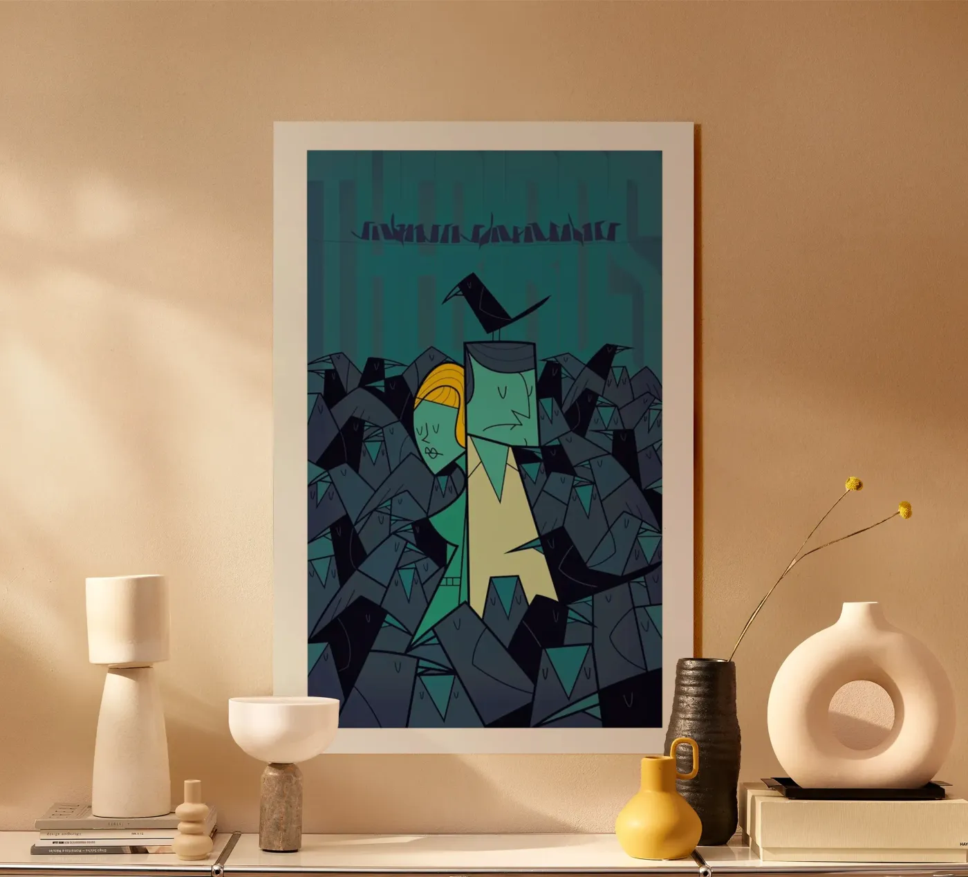Birds acrylic glass by Ale Giorgini