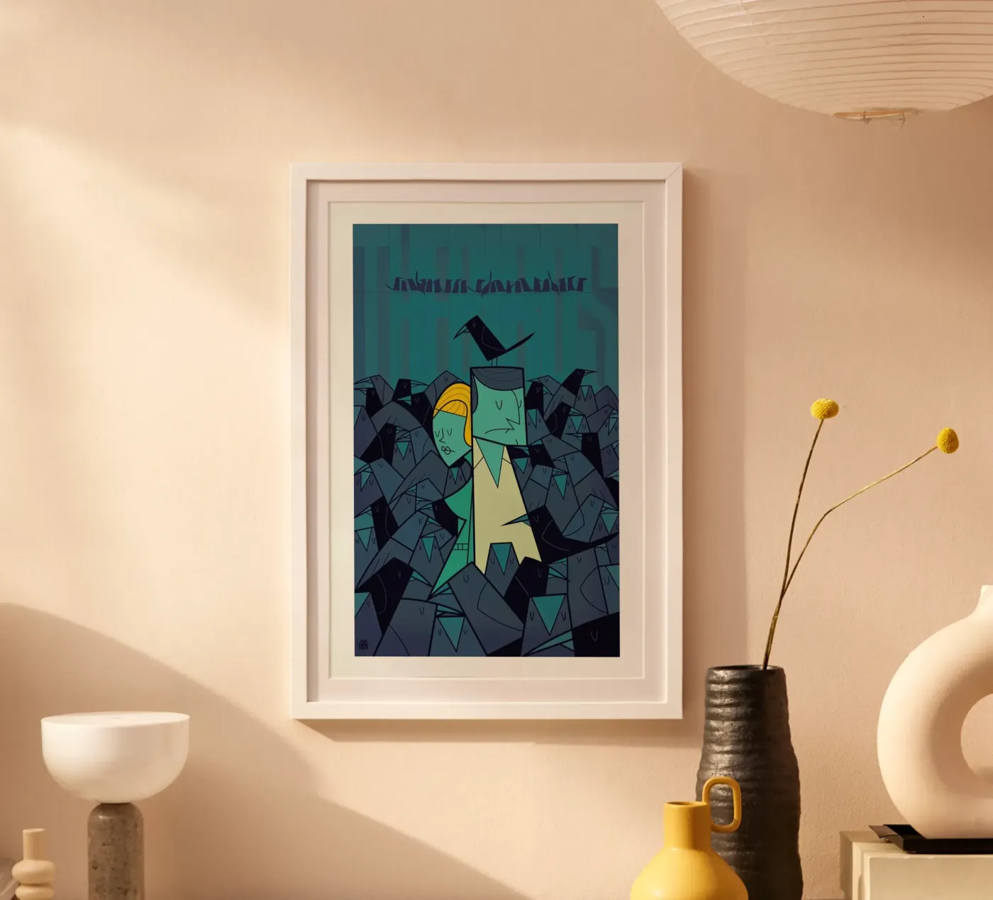 Birds poster by Ale Giorgini