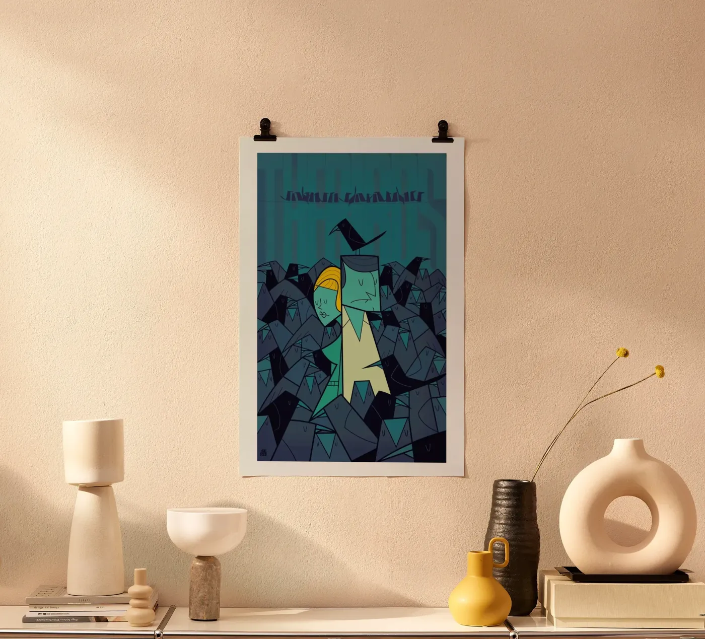 Birds poster by Ale Giorgini