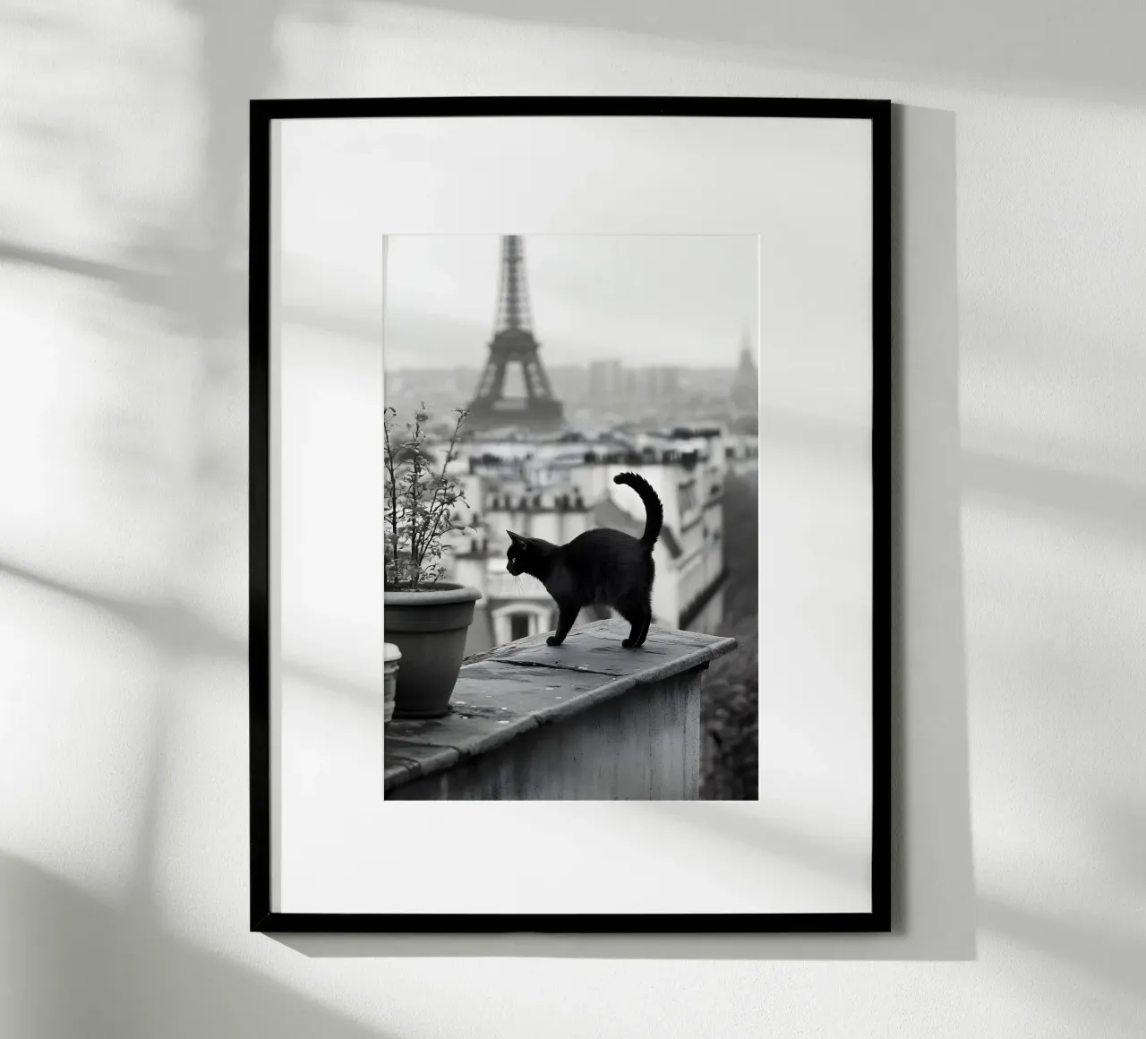 Passerella sui tetti di Parigi carta hahnemühle da M-Ulrich-Digital Art