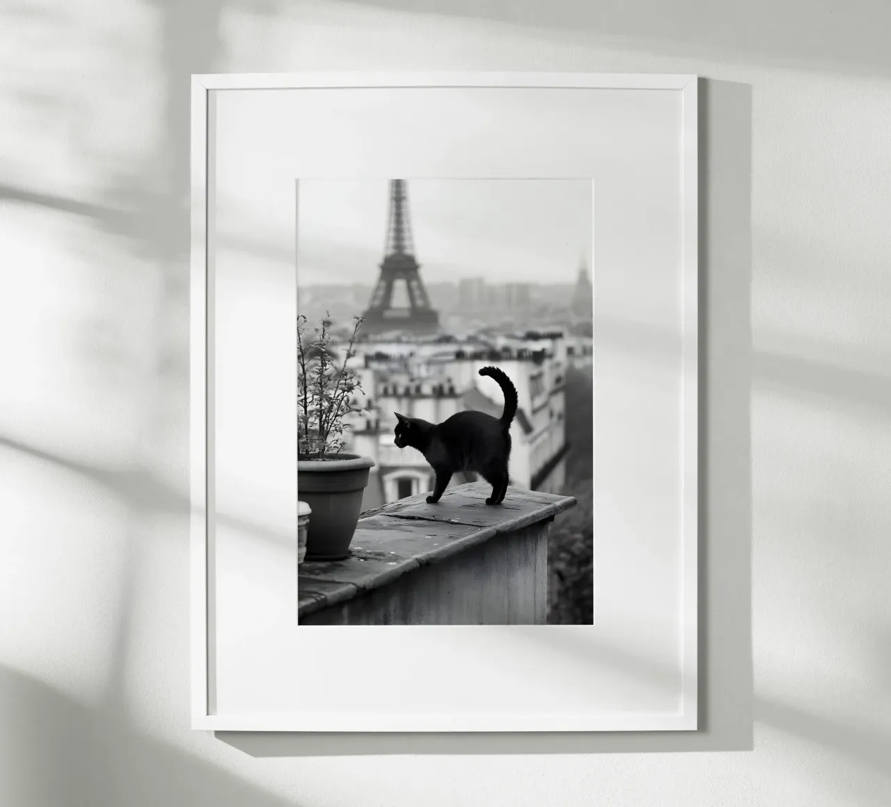 Passerella sui tetti di Parigi carta hahnemühle da M-Ulrich-Digital Art