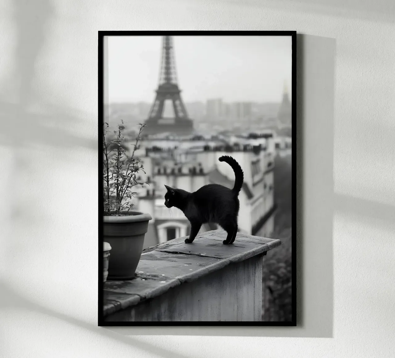 Passerella sui tetti di Parigi carta hahnemühle da M-Ulrich-Digital Art
