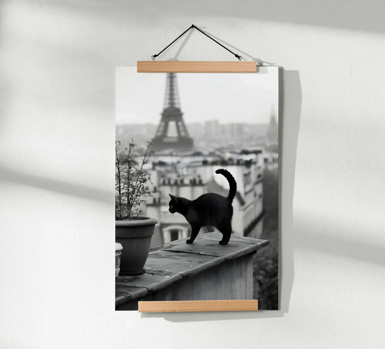 Passerella sui tetti di Parigi carta hahnemühle da M-Ulrich-Digital Art