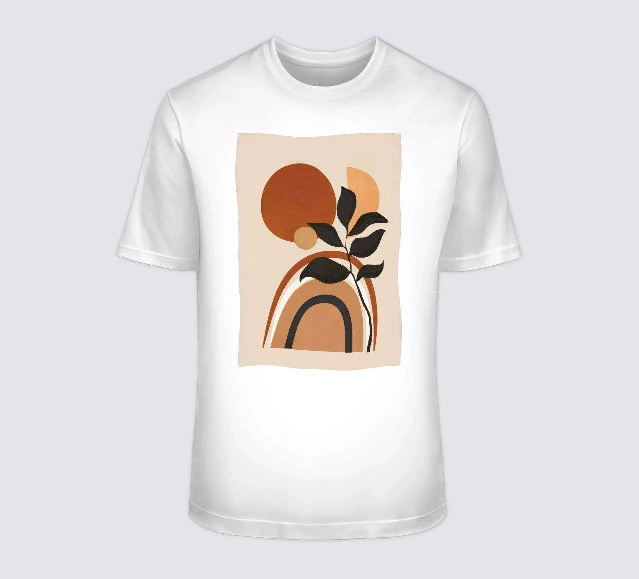 Minimal Abstract Shapes 11 t-shirt da Flow Line
