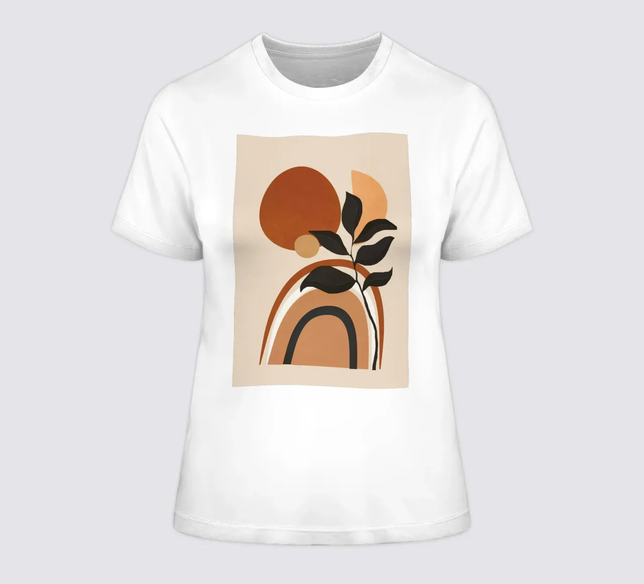 Minimal Abstract Shapes 11 t-shirt da donna da Flow Line
