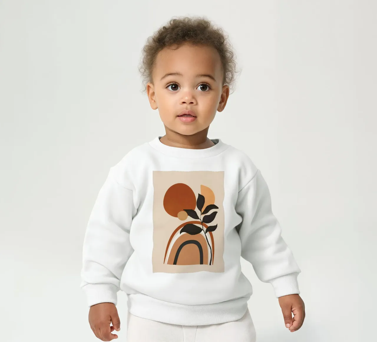 Minimal Abstract Shapes 11 sweat pour bébé de Flow Line