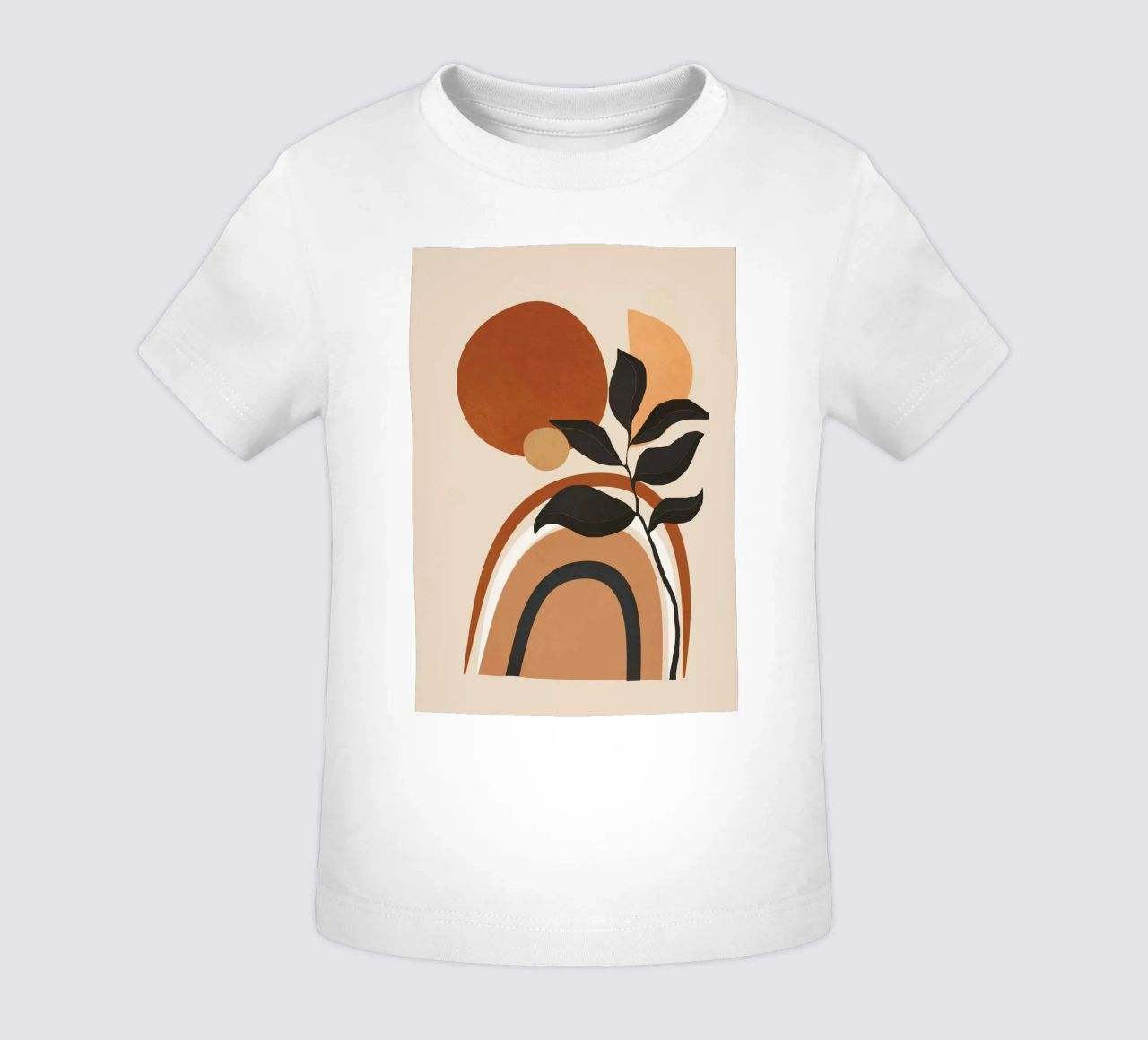 Minimal Abstract Shapes 11 maglietta neonato da Flow Line