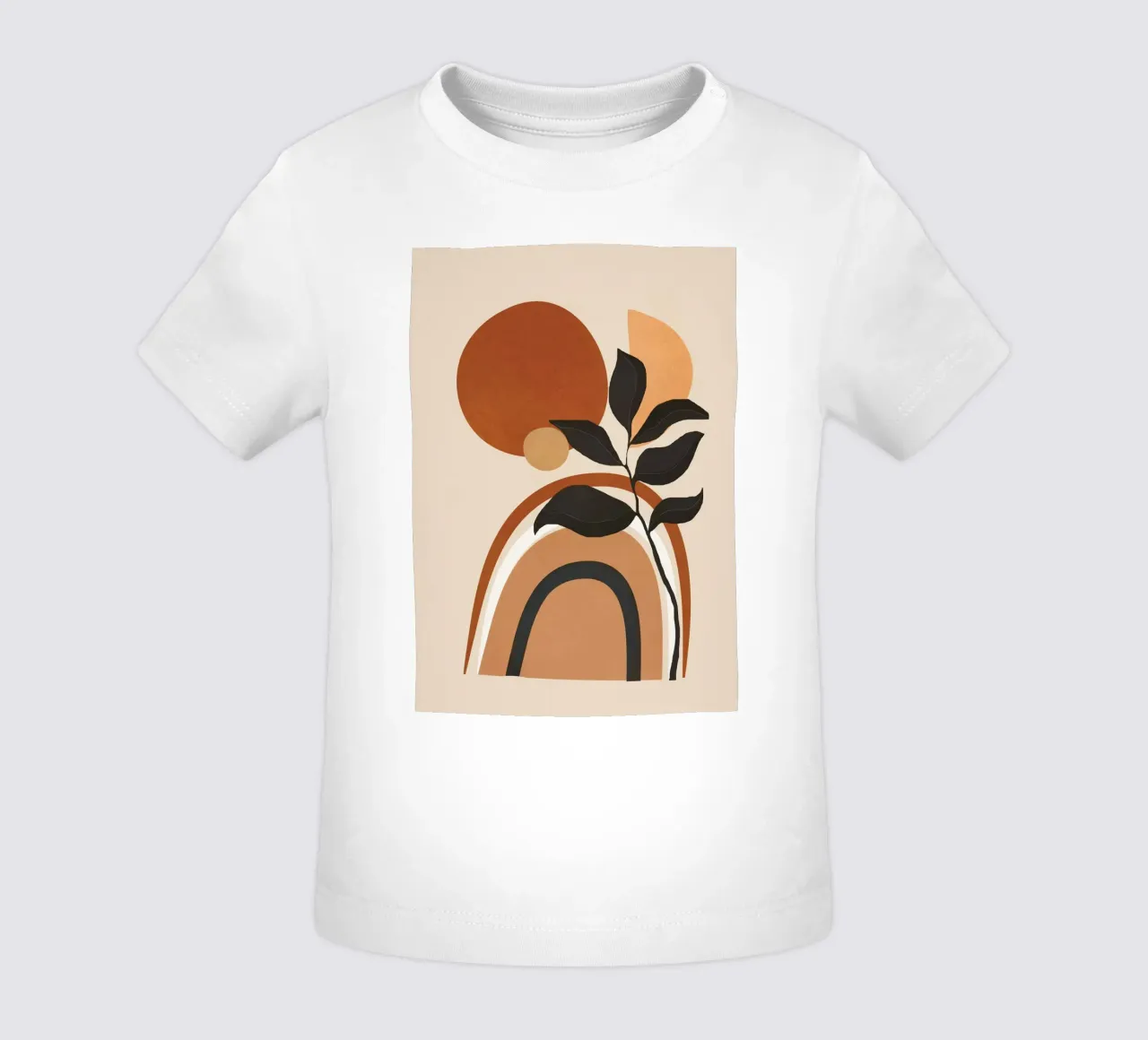 Minimal Abstract Shapes 11 maglietta neonato da Flow Line