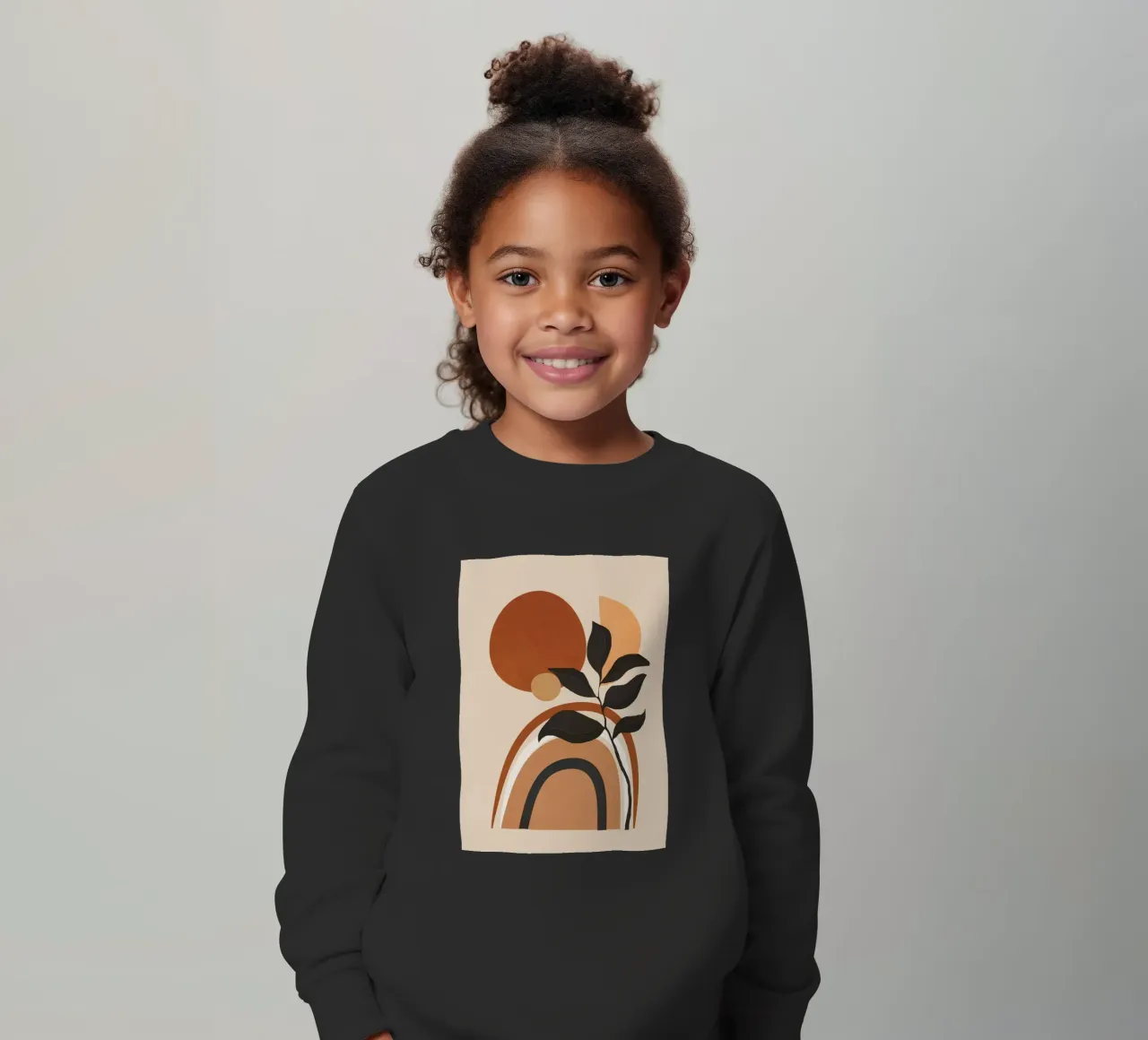 Minimal Abstract Shapes 11 felpa bambino da Flow Line