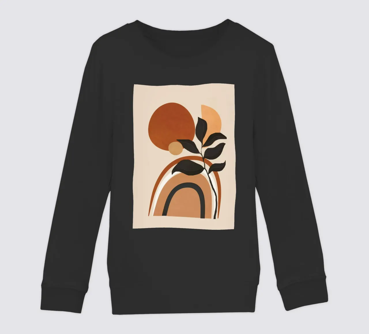 Minimal Abstract Shapes 11 felpa bambino da Flow Line