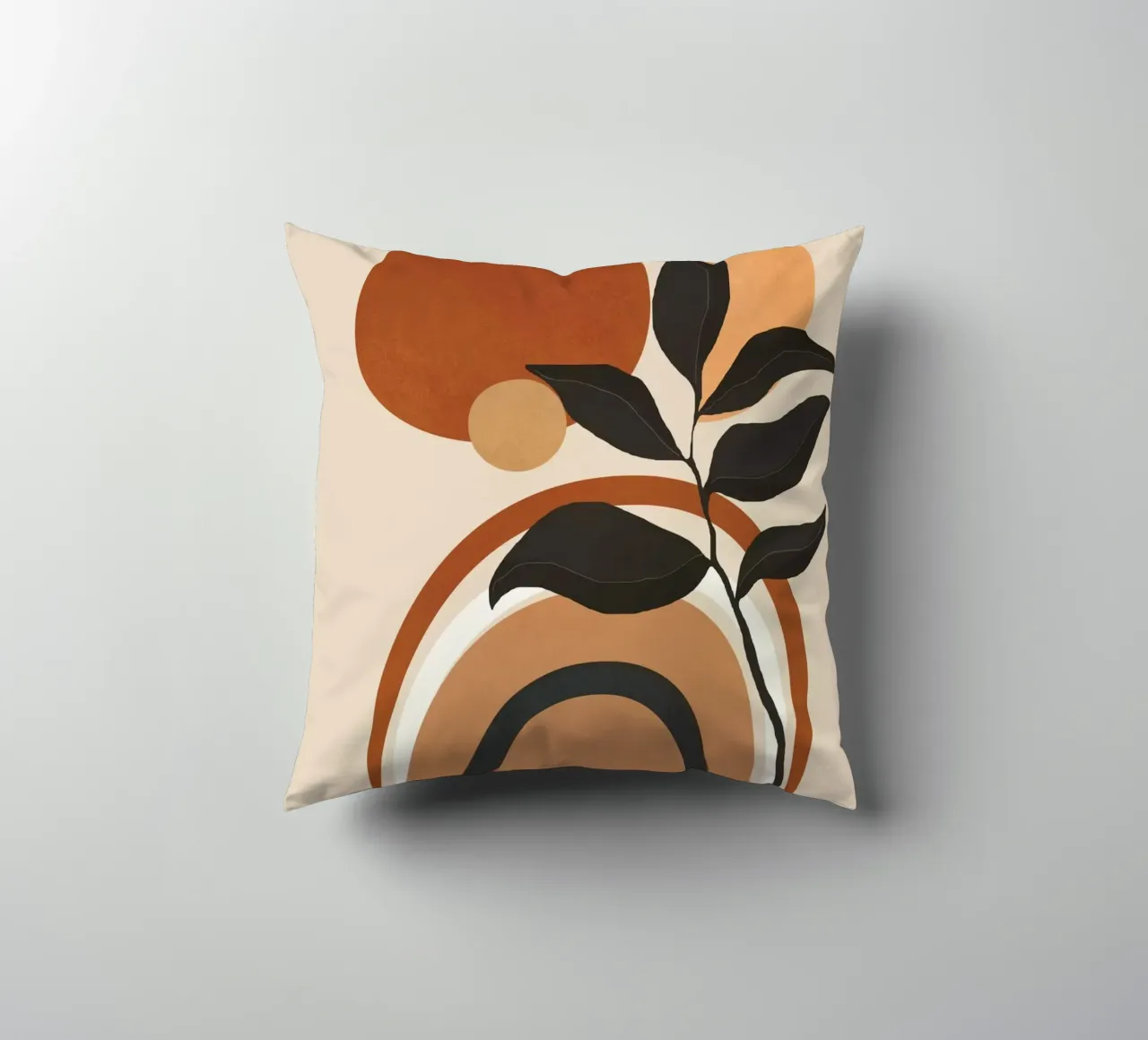 Minimal Abstract Shapes 11 Kissen von Flow Line