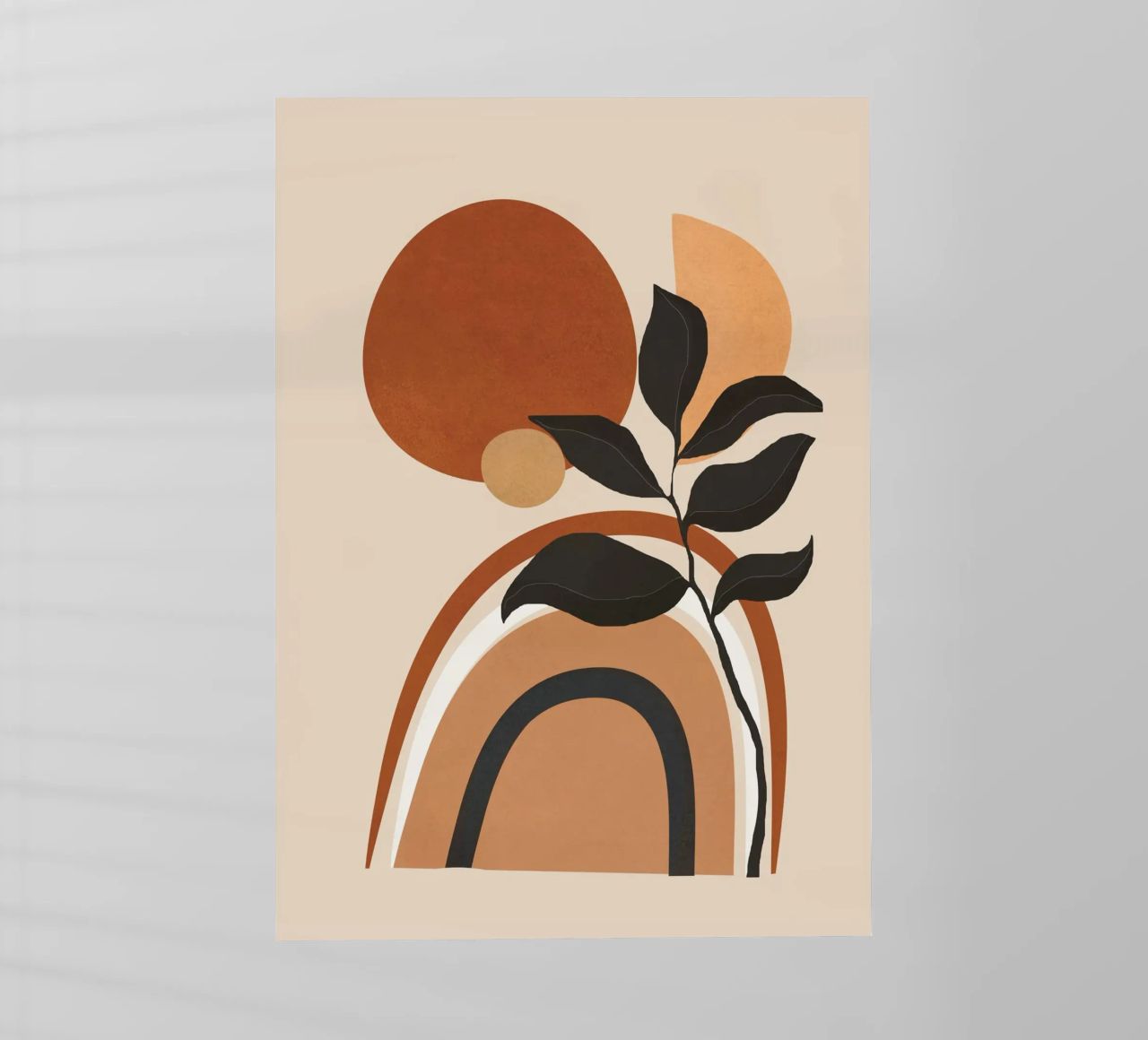 Minimal Abstract Shapes 11 pellicola backlit da Flow Line