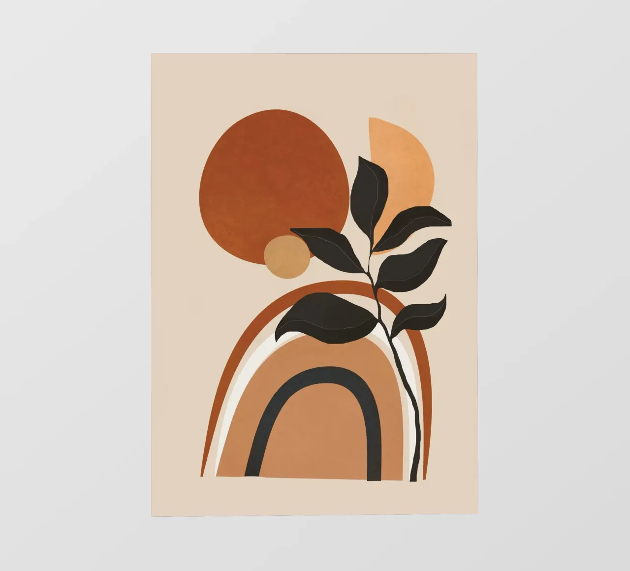 Minimal Abstract Shapes 11 pellicola backlit da Flow Line