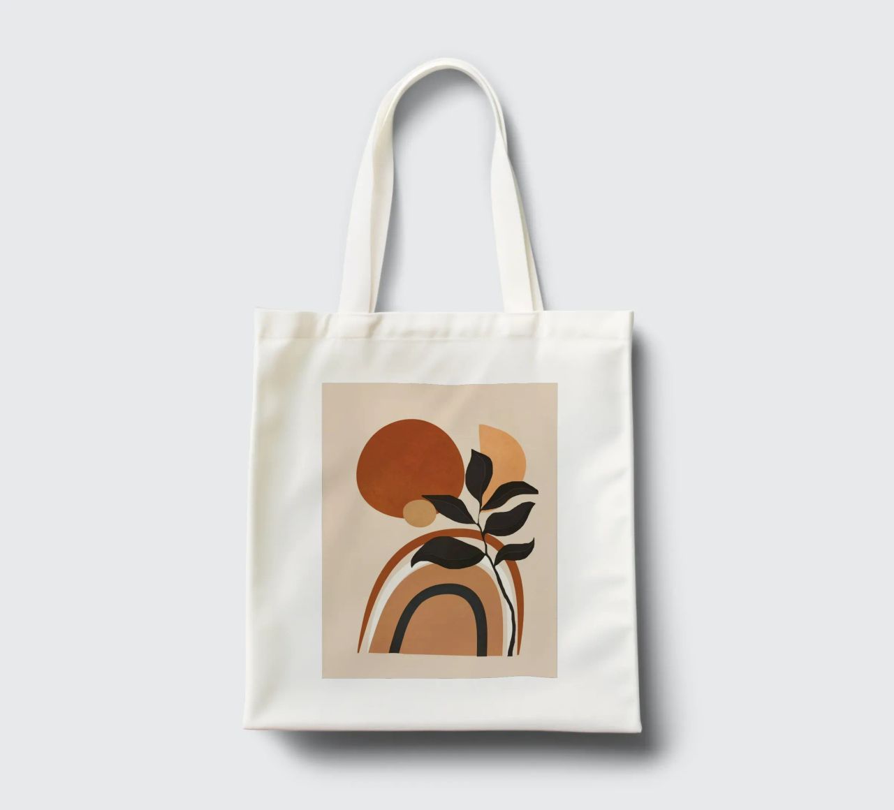 Minimal Abstract Shapes 11 borsa in juta da Flow Line