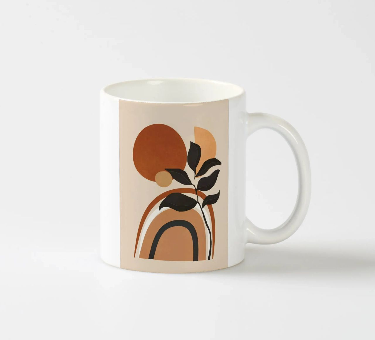 Minimal Abstract Shapes 11 tazza in ceramica da Flow Line