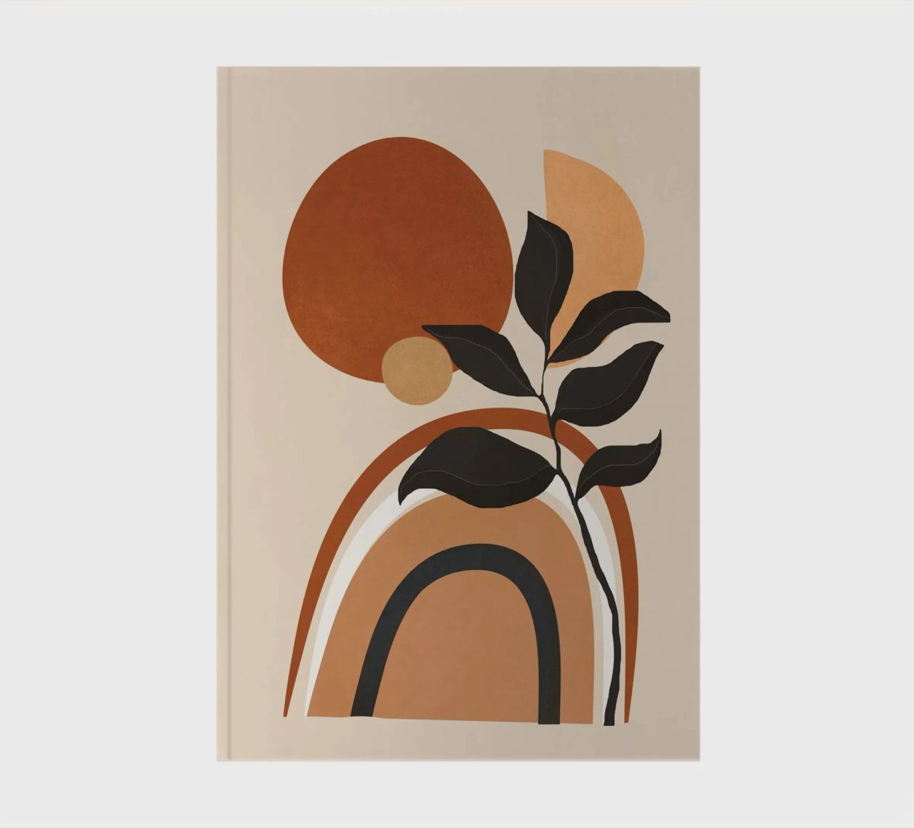 Minimal Abstract Shapes 11 diario da Flow Line