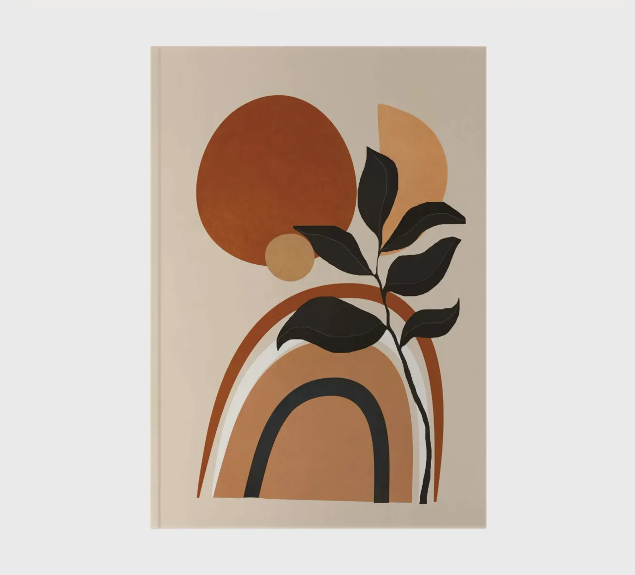 Minimal Abstract Shapes 11 notebook by Flow Line