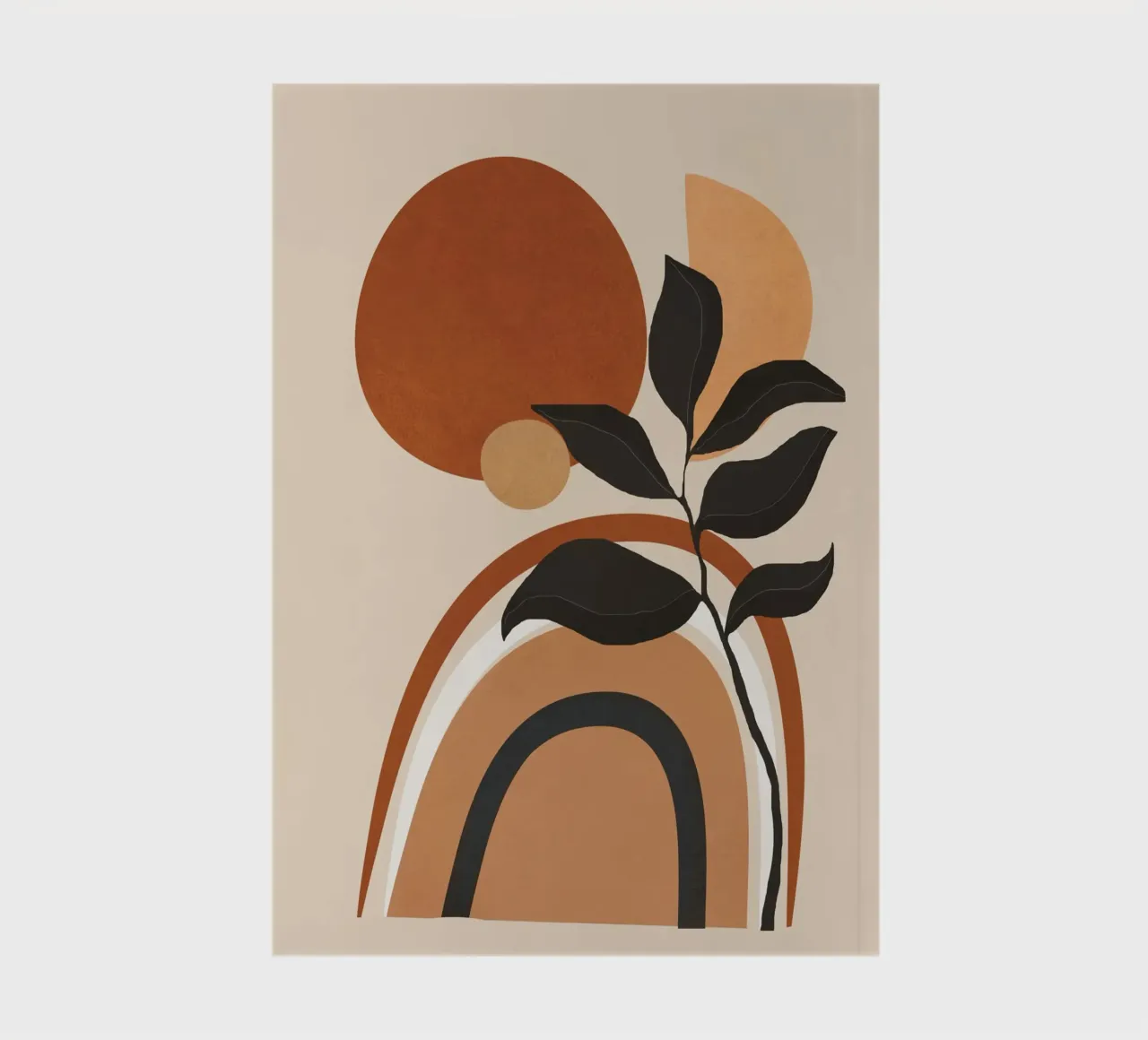 Minimal Abstract Shapes 11 notebook by Flow Line