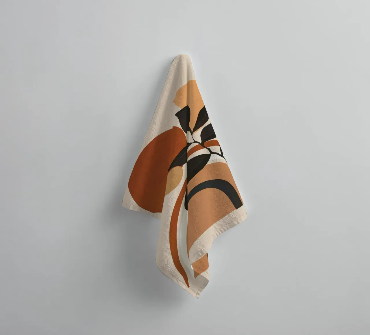 Minimal Abstract Shapes 11 asciugamano da bagno da Flow Line