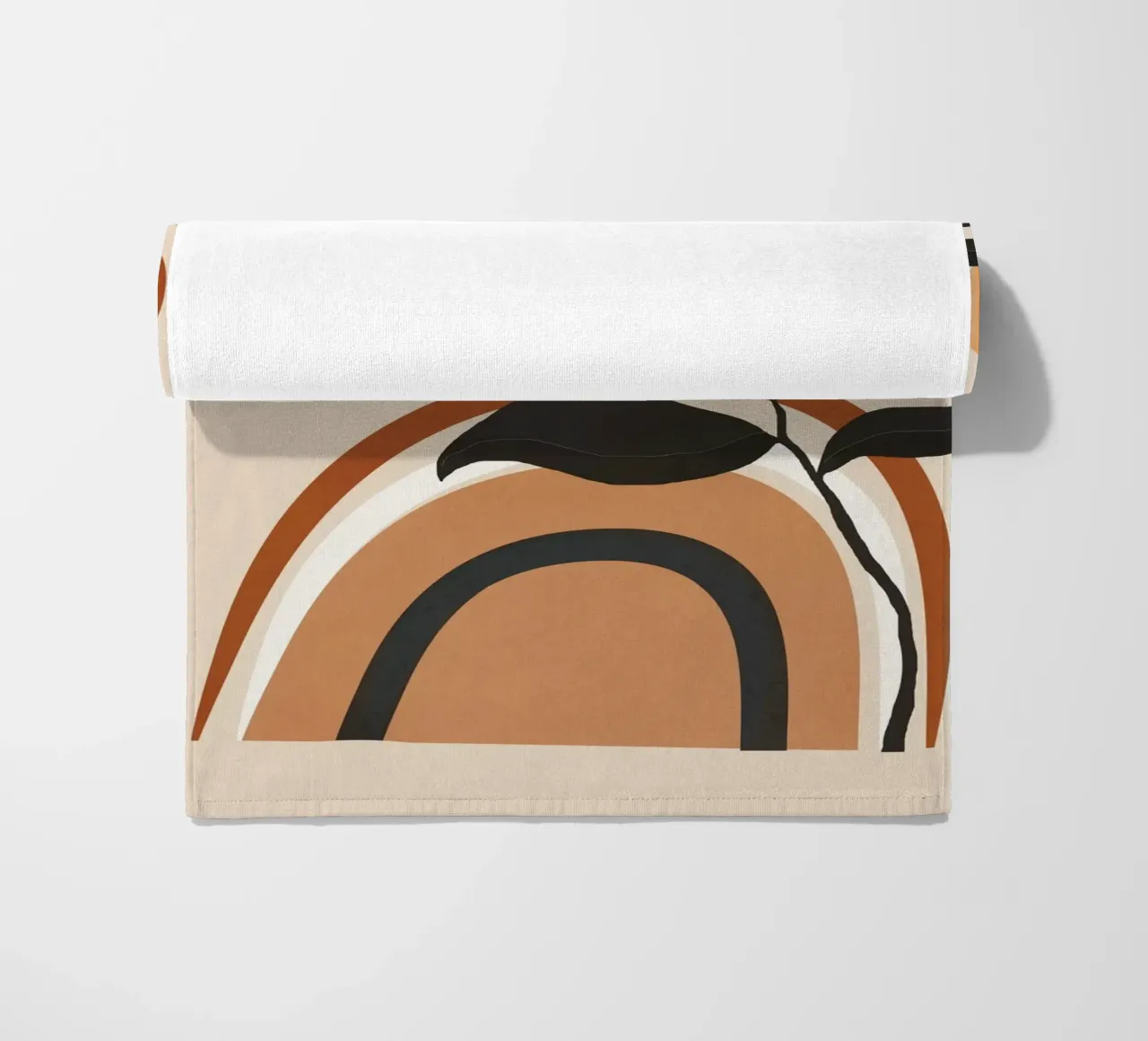 Minimal Abstract Shapes 11 Strandtuch von Flow Line