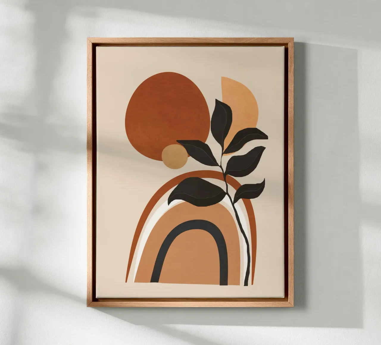 Minimal Abstract Shapes 11 tela da Flow Line