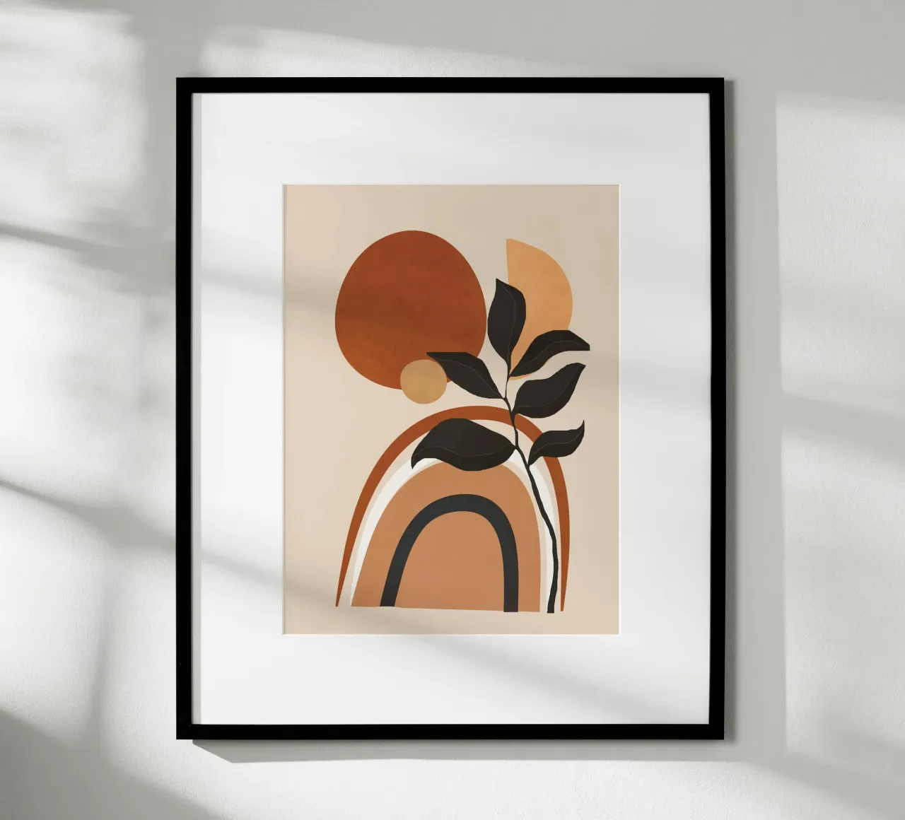 Minimal Abstract Shapes 11 poster da Flow Line