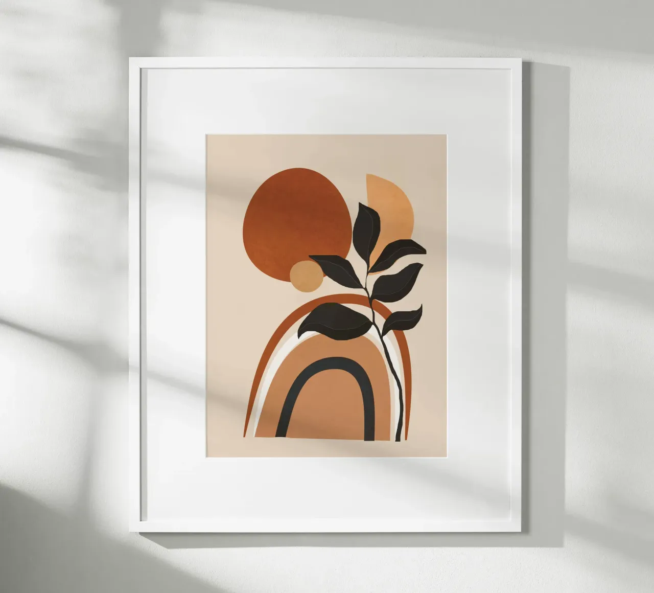 Minimal Abstract Shapes 11 poster da Flow Line