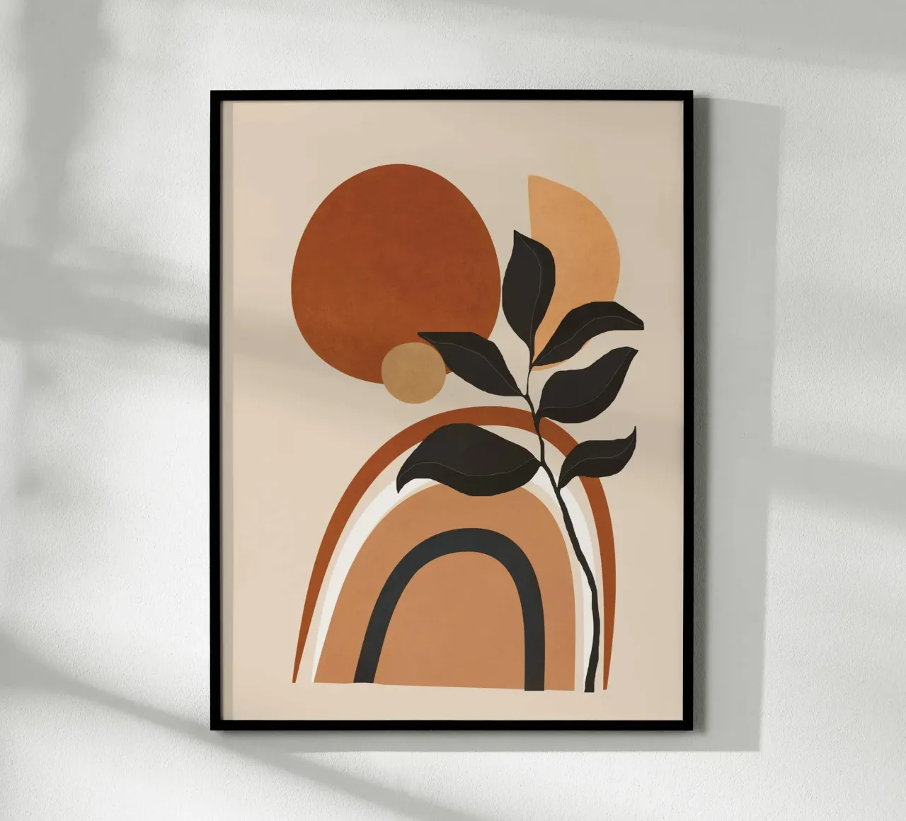 Minimal Abstract Shapes 11 poster de Flow Line
