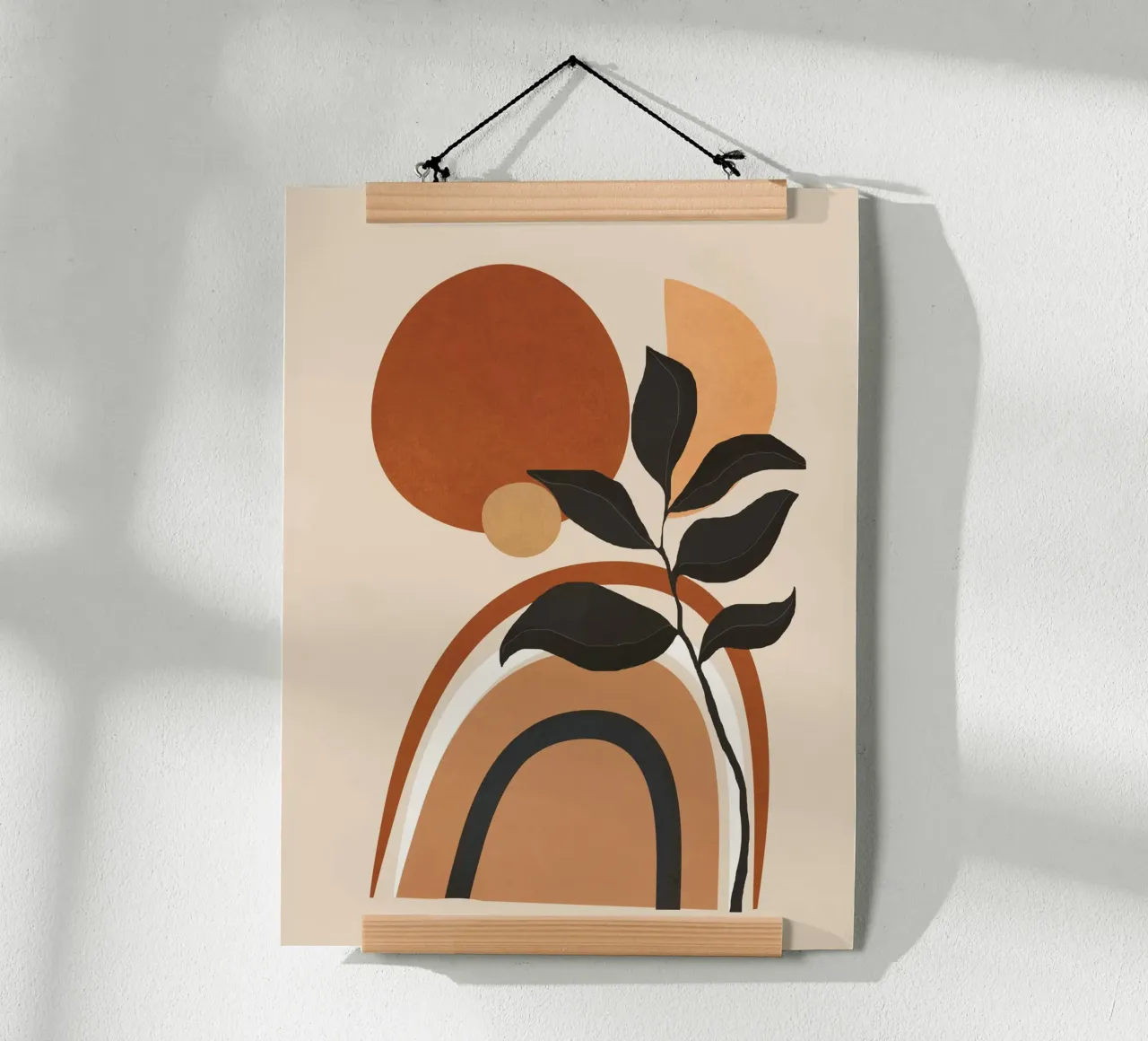 Minimal Abstract Shapes 11 poster da Flow Line